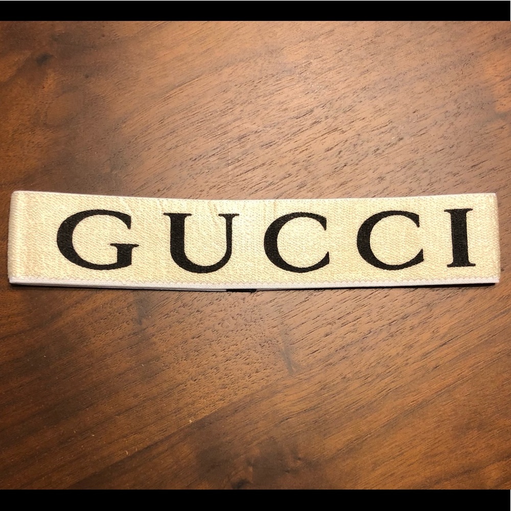 White Headband GG Designer Inspired Sweatband